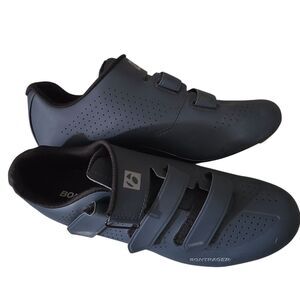 bontrager starvos road cycling shoes mens spd cleats pacific blue size 14